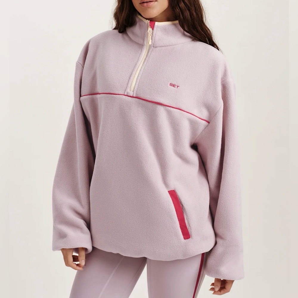 SET ACTIVE FLEECE HALF ZIP